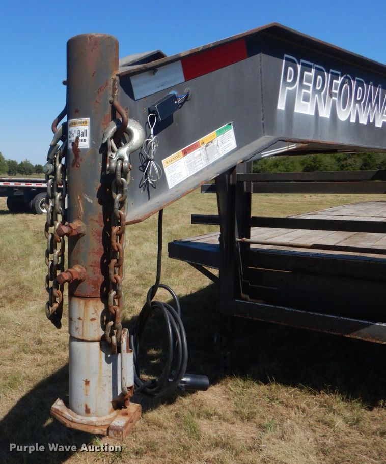 image for item DO1598 2006 Parker GN  flatbed trailer