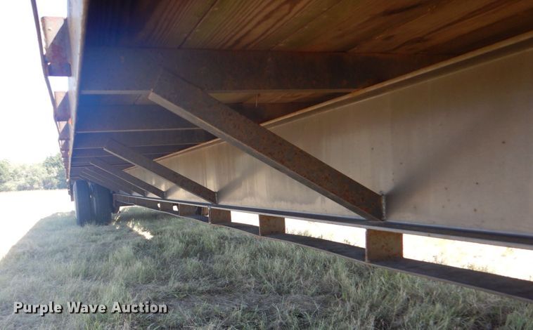 image for item DO1598 2006 Parker GN  flatbed trailer