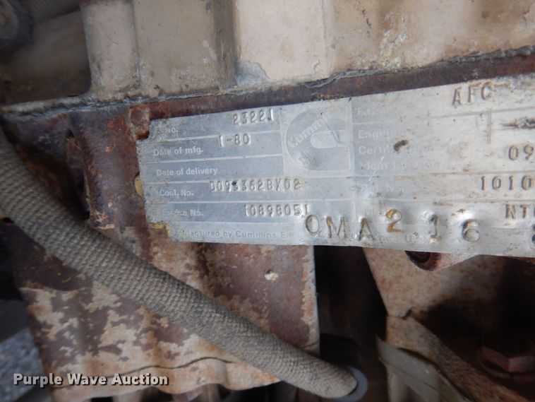 image for item DP5625 1980 White Road Boss 2  semi truck