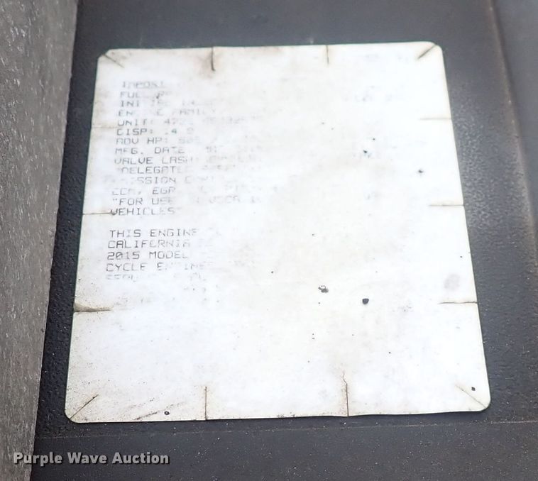 image for item DQ2975 2016 Freightliner Cascadia Evolution  semi truck