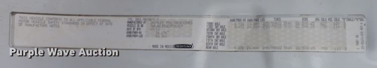 image for item DQ2977 2014 Freightliner Cascadia Evolution  semi truck