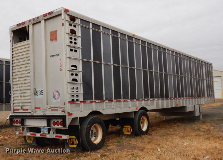 image for item DQ7256 2006 Wilson Trailers PSADL-400P  livestock trailer