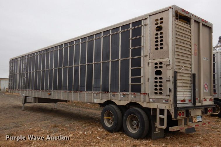 image for item DQ7257 2014 Wilson Trailers PSADL-400P  livestock trailer