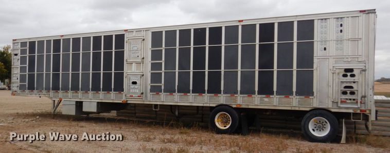 image for item DQ7261 2008 Barrett Trailers  livestock trailer