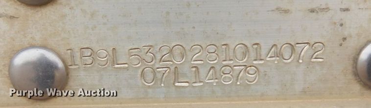 image for item DQ7261 2008 Barrett Trailers  livestock trailer