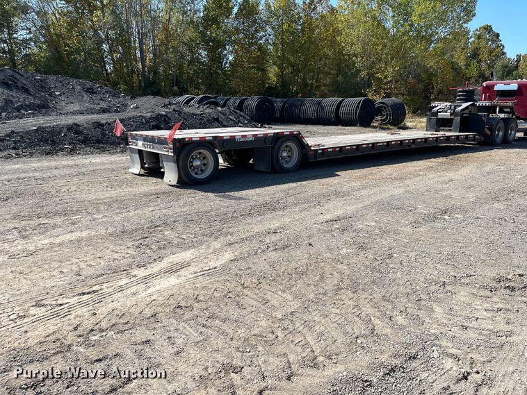 image for item DR7265 2009 Trail-Eze TE80DGWS53  lowboy equipment trailer
