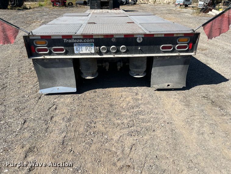 image for item DR7265 2009 Trail-Eze TE80DGWS53  lowboy equipment trailer