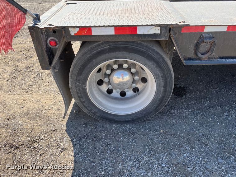 image for item DR7265 2009 Trail-Eze TE80DGWS53  lowboy equipment trailer