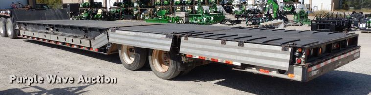 image for item DS1462 2010 Palomino MUV-ALL  drop deck equipment trailer