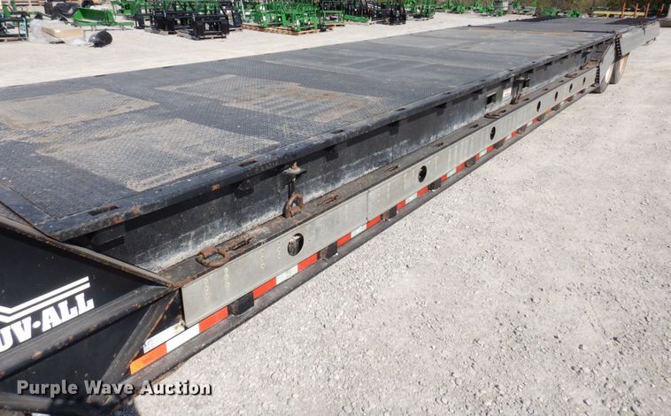 image for item DS1462 2010 Palomino MUV-ALL  drop deck equipment trailer