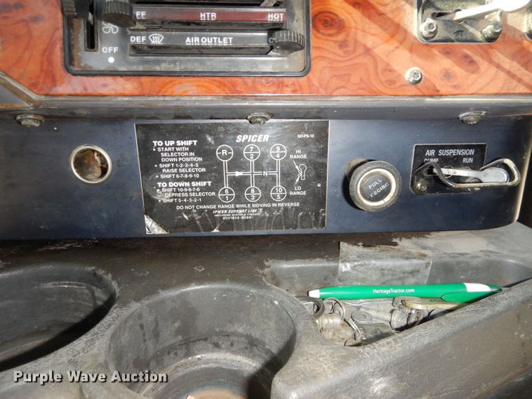 image for item DS1463 1996 International 9400  semi truck