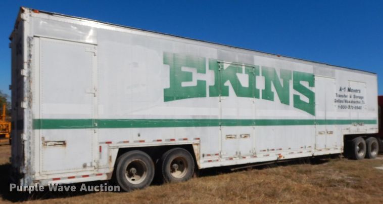 image for item HF9386 1992 Kentucky  dry van trailer