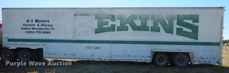 image for item HF9386 1992 Kentucky  dry van trailer