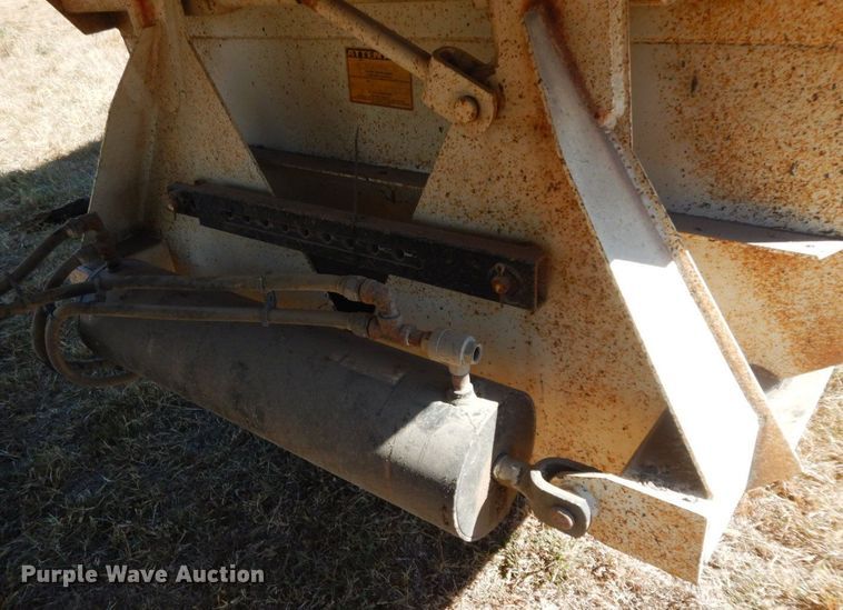 image for item HF9387 2012 Construction Trailer Specialists BDT-40  bottom dump trailer