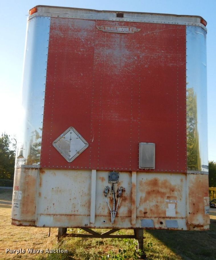 image for item HF9408 1985 Trailmobile 01HA-1SAM  dry van trailer