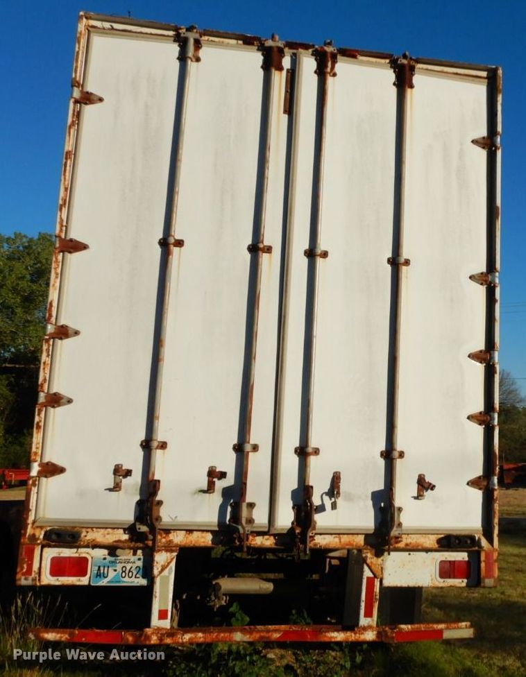 image for item HF9408 1985 Trailmobile 01HA-1SAM  dry van trailer