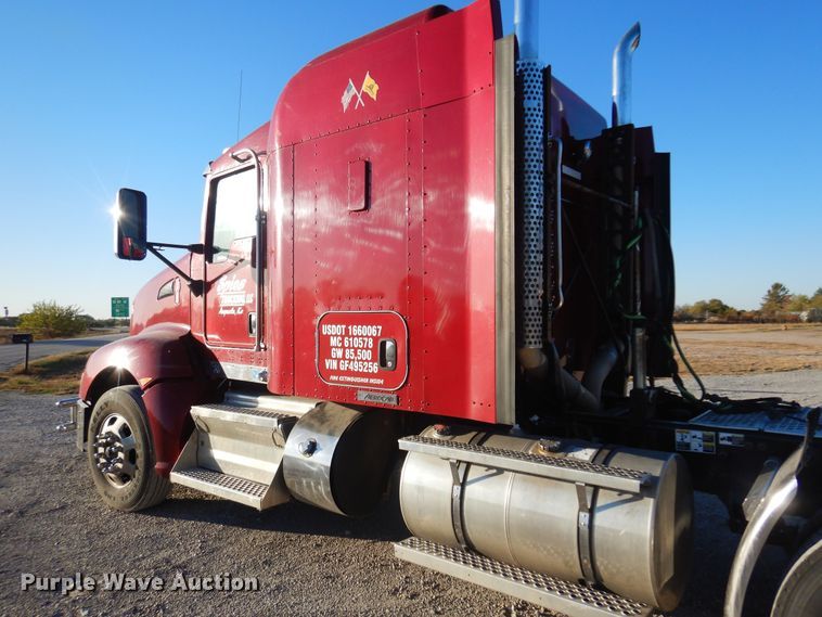 image for item JJ9658 2016 Kenworth T660  semi truck