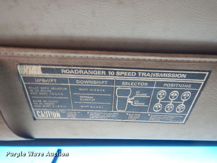 image for item JL9883 2007 Sterling A-Line  semi truck