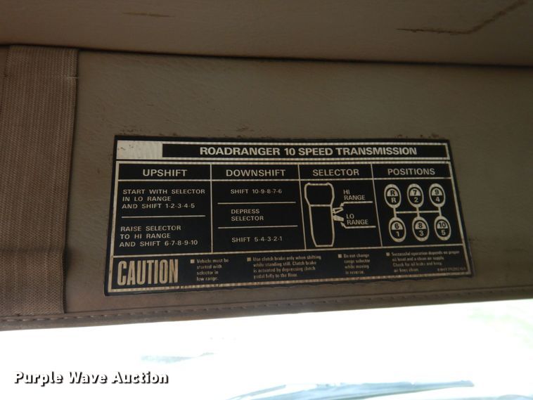 image for item JL9889 2007 Sterling A-Line  semi truck