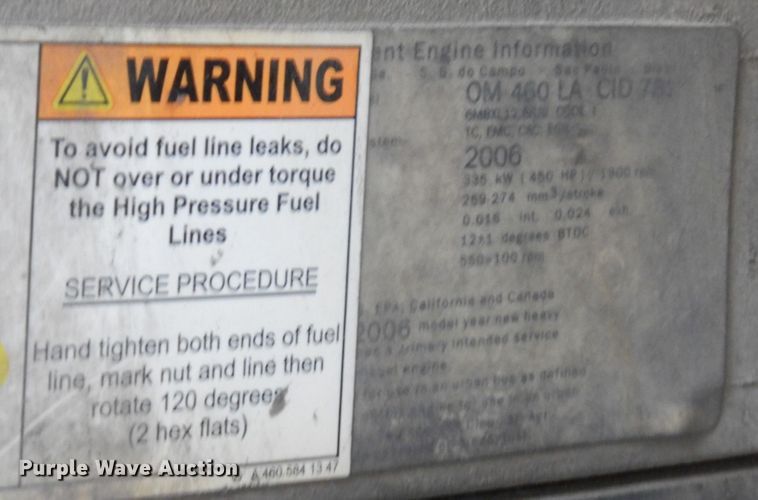 image for item JL9890 2007 Sterling A-Line  semi truck