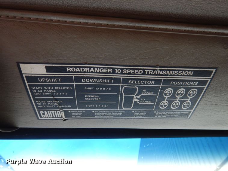 image for item JL9911 2007 Sterling L8500 flatbed truck