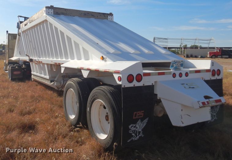 image for item KO9917 2014 Manac 4C240A200  bottom dump trailer