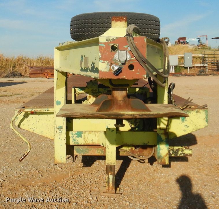 image for item KO9919 1977 Load Craft IMP-14T  tilt deck equipment trailer