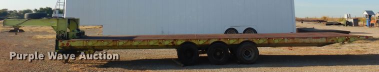 image for item KO9919 1977 Load Craft IMP-14T  tilt deck equipment trailer