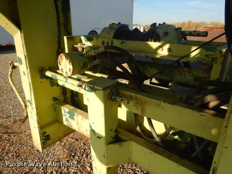 image for item KO9919 1977 Load Craft IMP-14T  tilt deck equipment trailer