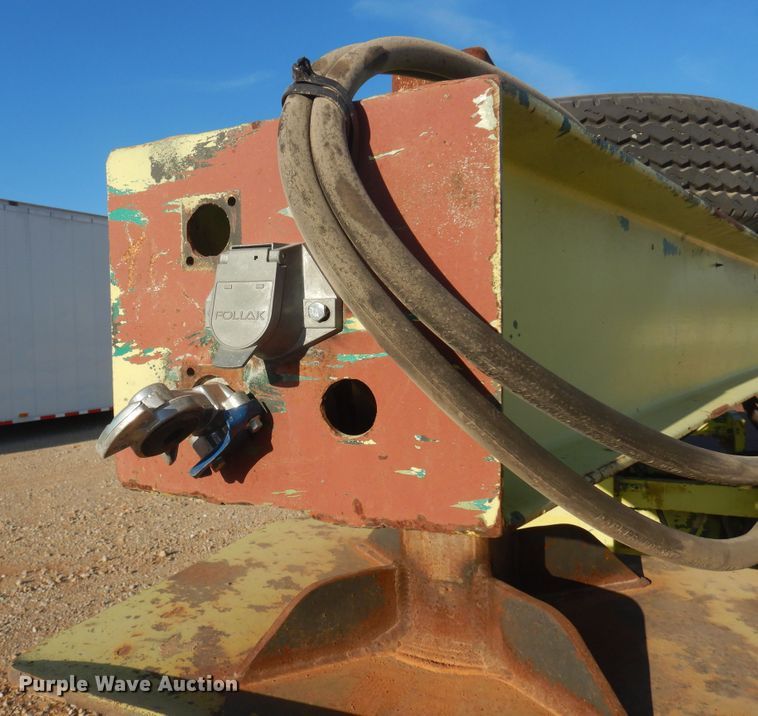 image for item KO9919 1977 Load Craft IMP-14T  tilt deck equipment trailer