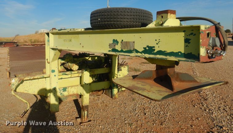 image for item KO9919 1977 Load Craft IMP-14T  tilt deck equipment trailer