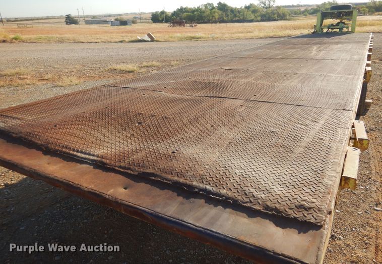 image for item KO9919 1977 Load Craft IMP-14T  tilt deck equipment trailer