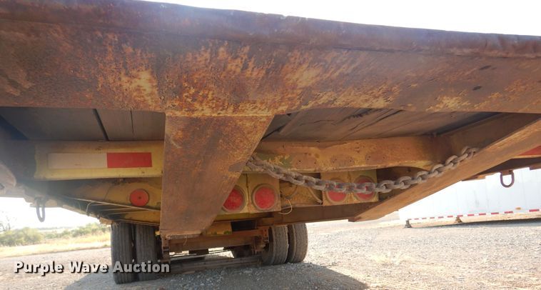 image for item KO9919 1977 Load Craft IMP-14T  tilt deck equipment trailer