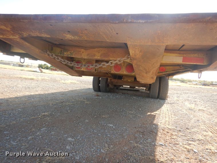 image for item KO9919 1977 Load Craft IMP-14T  tilt deck equipment trailer