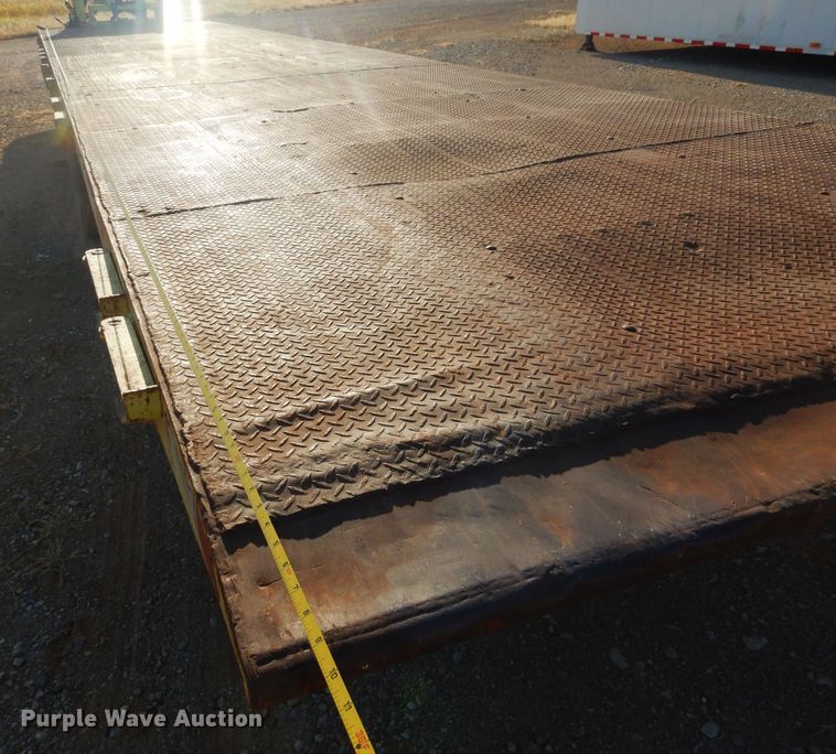 image for item KO9919 1977 Load Craft IMP-14T  tilt deck equipment trailer