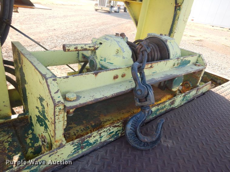 image for item KO9919 1977 Load Craft IMP-14T  tilt deck equipment trailer