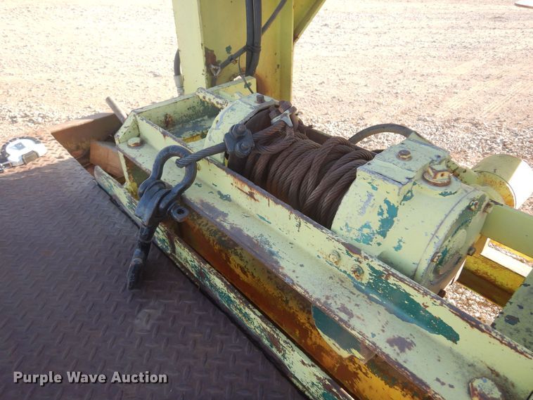 image for item KO9919 1977 Load Craft IMP-14T  tilt deck equipment trailer