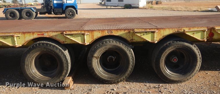 image for item KO9919 1977 Load Craft IMP-14T  tilt deck equipment trailer