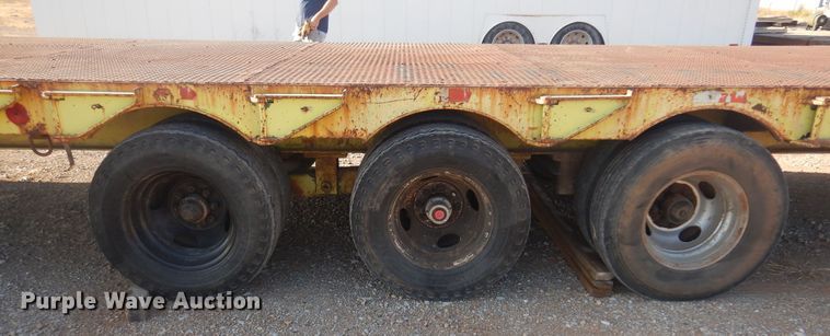 image for item KO9919 1977 Load Craft IMP-14T  tilt deck equipment trailer