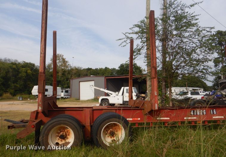 image for item LS9901 1993 Pitts LP-40  log trailer