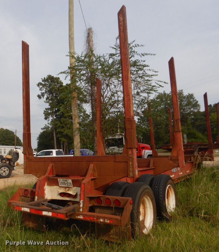 image for item LS9901 1993 Pitts LP-40  log trailer