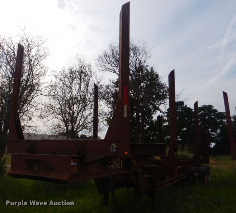 image for item LS9902 1999 Sun Manufacturing, Inc. Plantation  log trailer