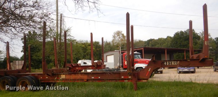 image for item LS9902 1999 Sun Manufacturing, Inc. Plantation  log trailer