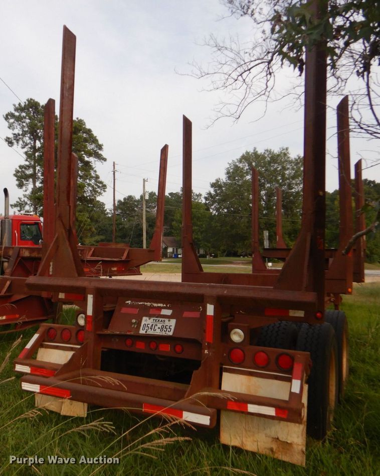 image for item LS9902 1999 Sun Manufacturing, Inc. Plantation  log trailer