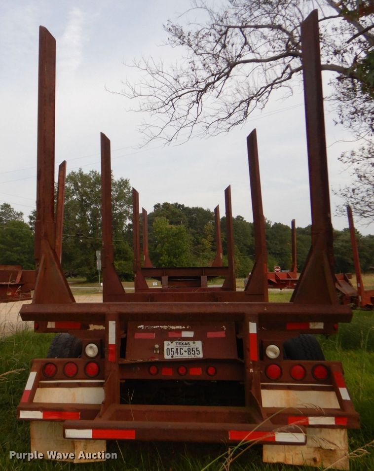 image for item LS9902 1999 Sun Manufacturing, Inc. Plantation  log trailer