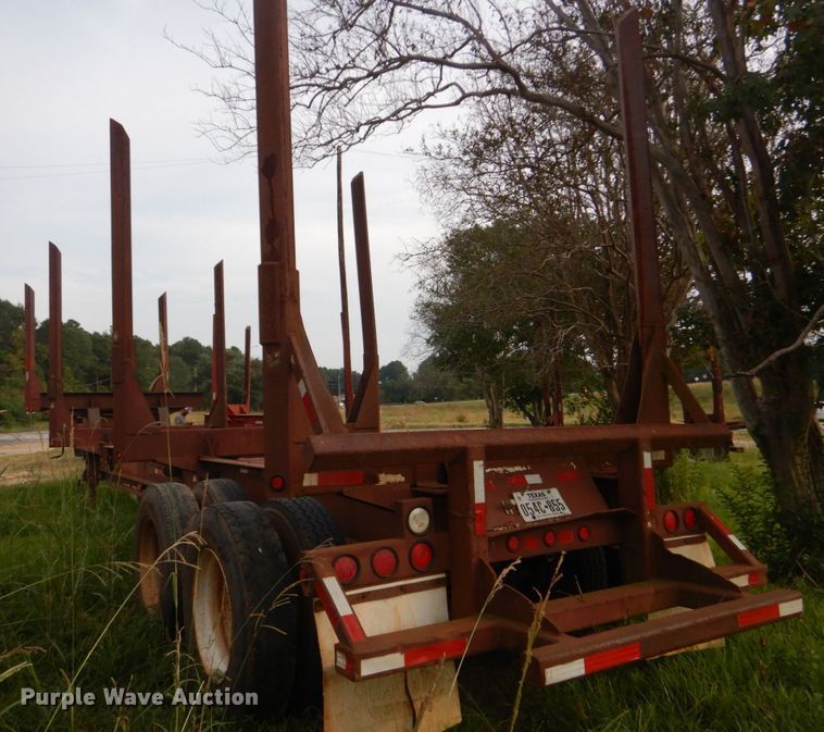 image for item LS9902 1999 Sun Manufacturing, Inc. Plantation  log trailer