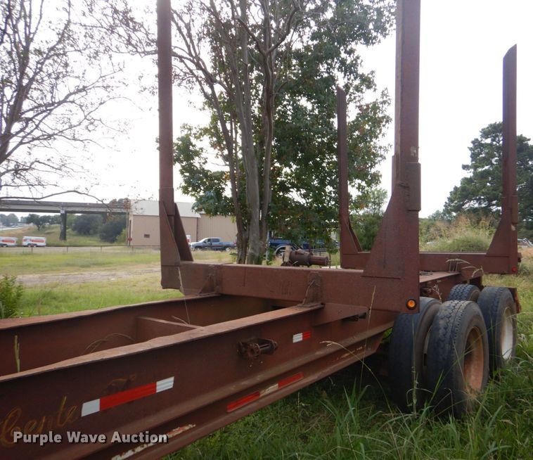 image for item LS9902 1999 Sun Manufacturing, Inc. Plantation  log trailer