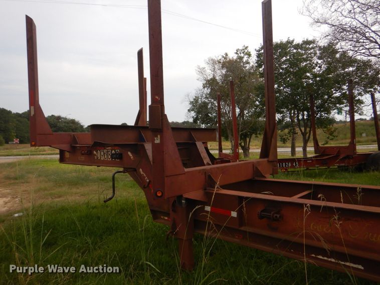 image for item LS9902 1999 Sun Manufacturing, Inc. Plantation  log trailer