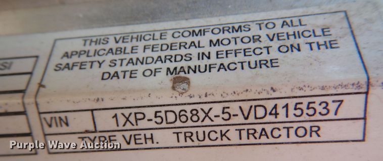 image for item LU9659 1997 Peterbilt 379  semi truck