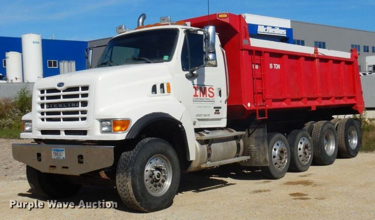 image for item MH9227 2007 Sterling L9500  dump truck